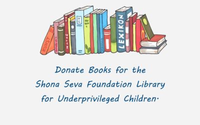 Donate Books for Shona Seva Foundation Library